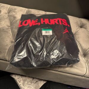 Love, Hurts - Nike Hoodie Sweatshirt - Jalen Hurts